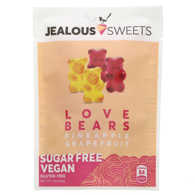 Jealous Sweets | Love Bears - Sugar Free | 40g