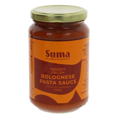 Suma | Organic Bolognese Sauce - From fresh Italian ingredients | 340g