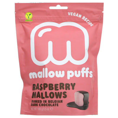 Mallow Puffs | Raspberry Mallows | 100G