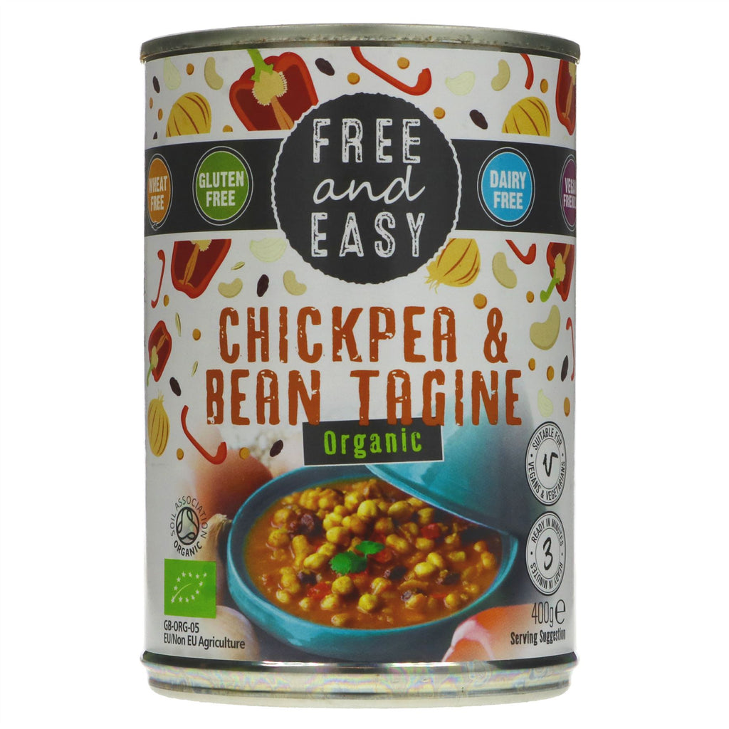 Free & Easy | Chickpea & Bean Tagine | 400G