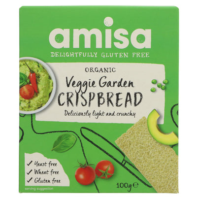 Amisa | Crispbread - Veggie Garden GF | 100g