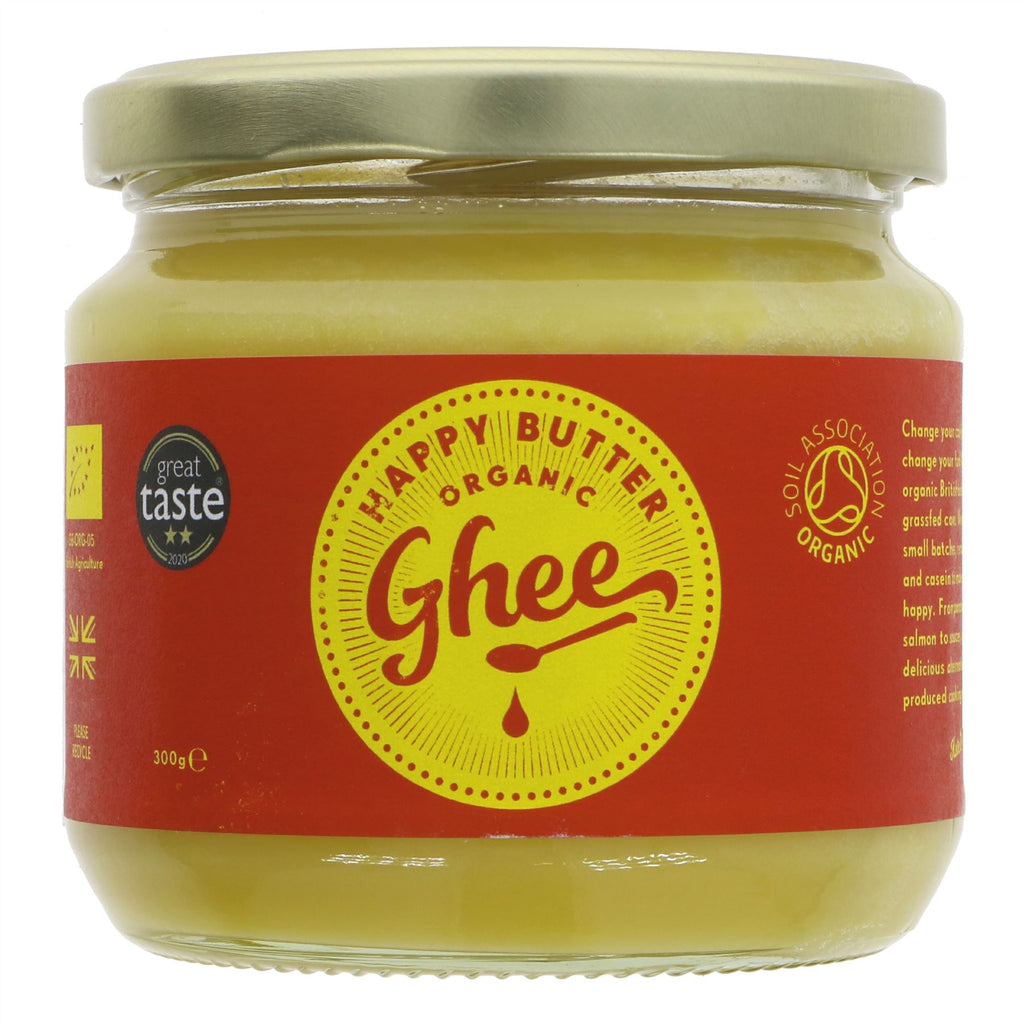 Happy Butter | Award Winning Organic Artisan Ghee | 300g