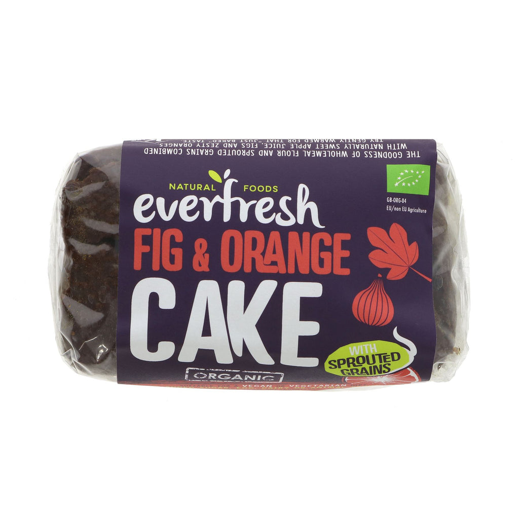 Everfresh | Sprouted Fig & Orange Cake | 350G