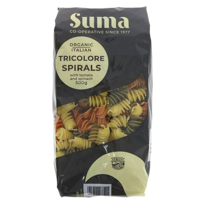 Suma | Organic Tricolore Spirals | 500G