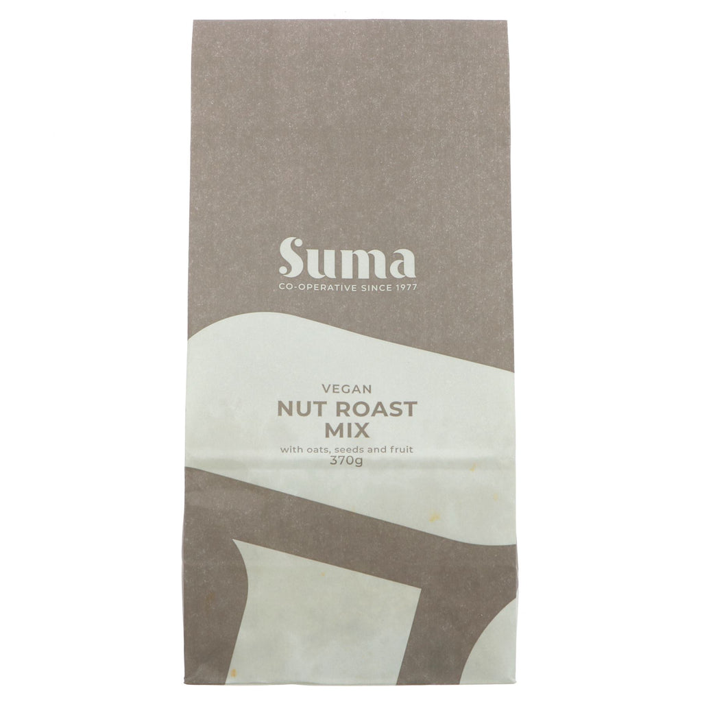Suma vegan nut roast mix - packed with fruit, seeds & no added sugar. Perfect for lunch, dinner, or snack. No VAT.
