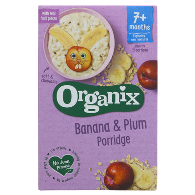 Organix | Banana & Plum Porridge | 200g