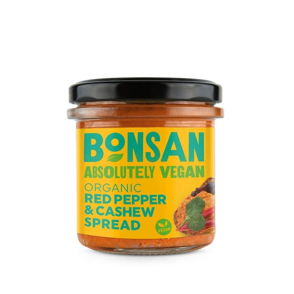 Bonsan | Cashew & Bell Pepper Pate | 130G