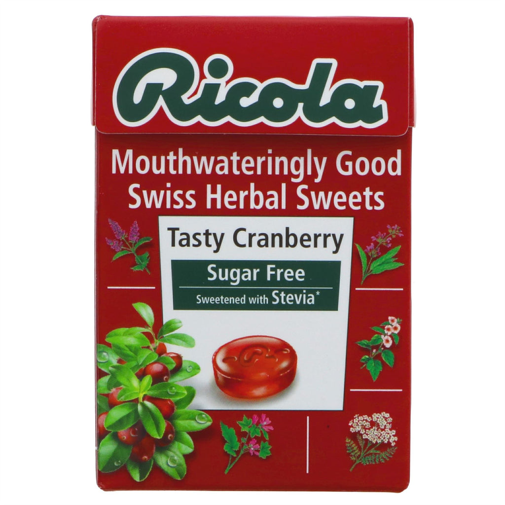 Ricola | Cranberry - sugar free - stevia sweetened | 45g