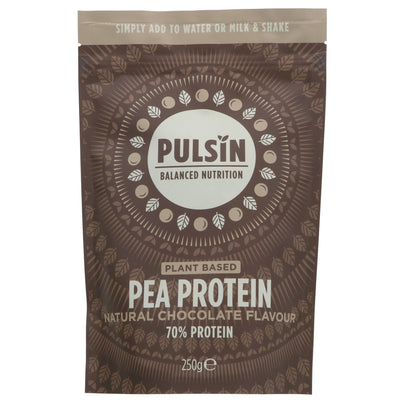 Pulsin | Chocolate Pea Protein Powder - 69% Protein | 250g