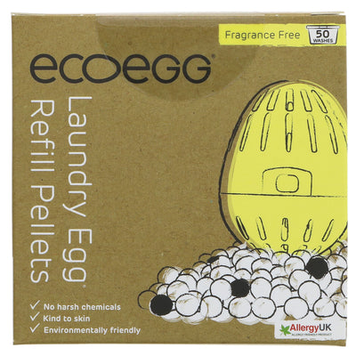 Ecoegg | Laundry Egg Refills - 50 Washes, Fragrance Free | 1