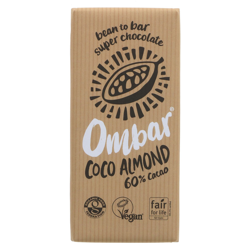 Ombar | Coco Almonds Raw Chocolate | 70G