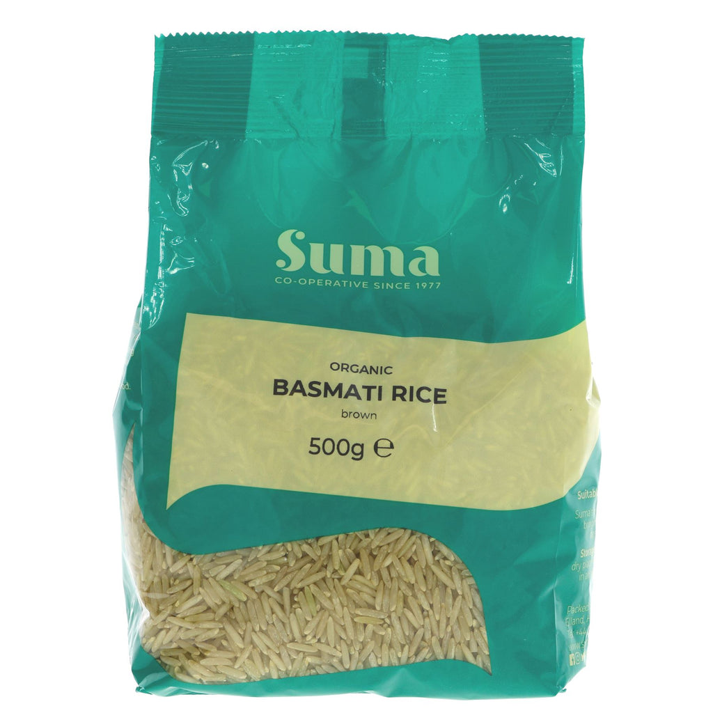 Suma | Rice - basmati, brown organic | 500g