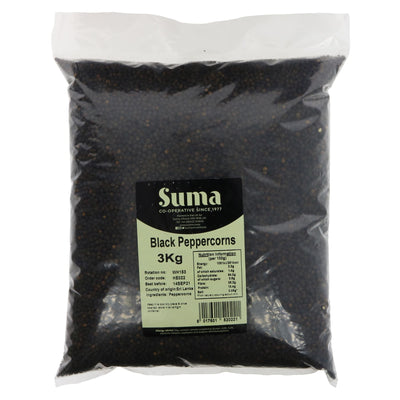 Suma | Peppercorns - Black | 3 Kg