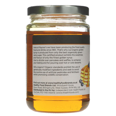 Rayner's Organic Golden Syrup: Sweet, Rich, & Vegan. Perfect for Baking & Drizzling. Organic & Guilt-Free.