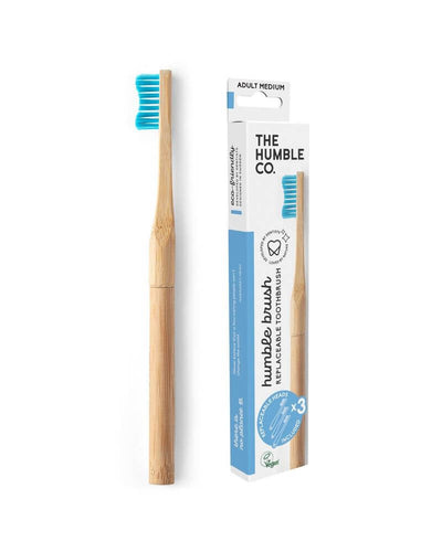 Humble | Toothbrush & 3 Heads - with 3 interchangeable heads | 1