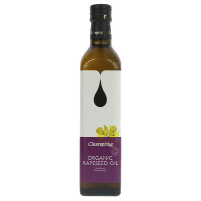 Clearspring | Rapeseed Oil Organic - Contains vit E & omega | 500ml