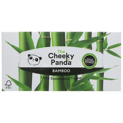 The Cheeky Panda | Sustainable Bamboo Facial Tissues - Box | 1 Box