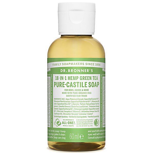 Dr Bronners | Organic Green Tea Castille Liquid Soap - R | 60ml