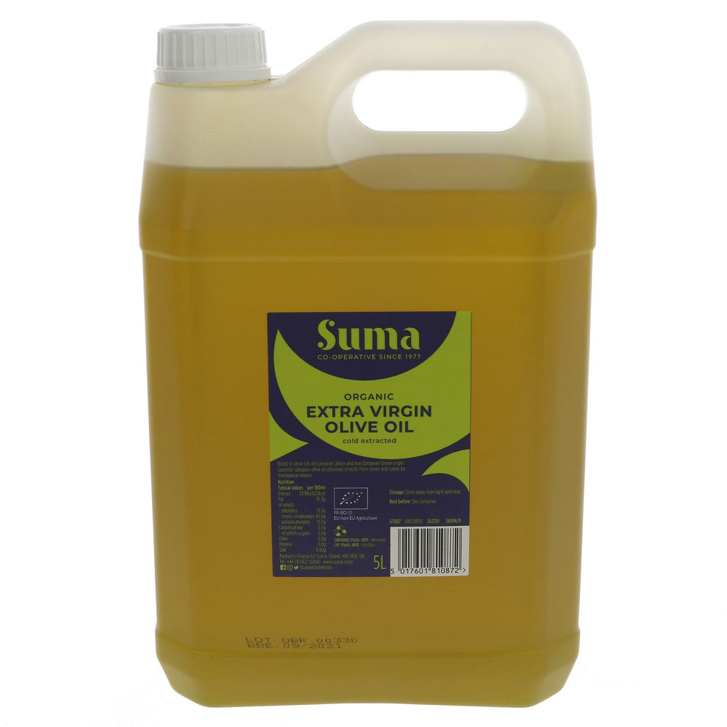 Suma | Olive Oil-Extra Virgin,organic | 5l