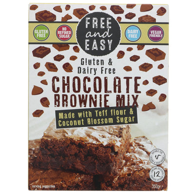Free & Easy | Chocolate Brownie Mix | 350g