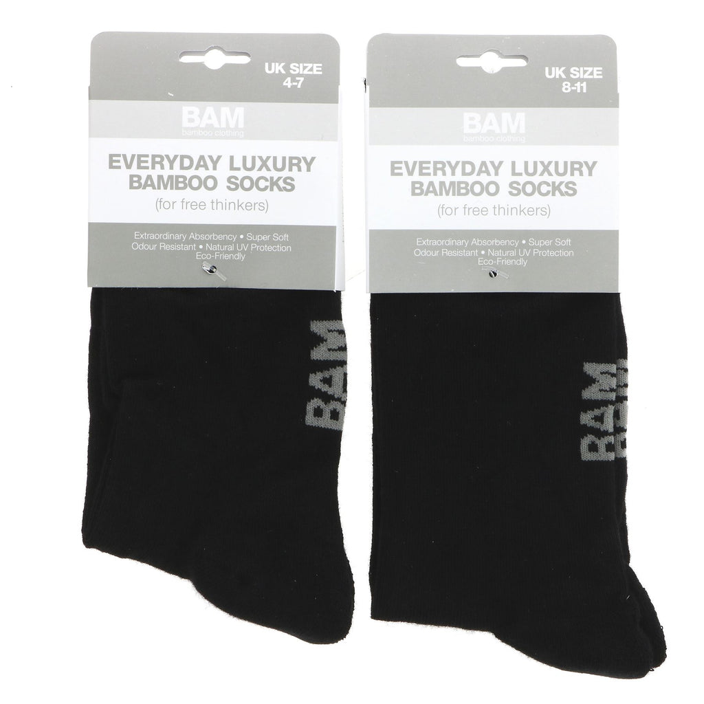Eco-friendly bamboo socks, soft & durable. Vegan and perfect for any occasion. Part of our Home & Lifestyle collection.