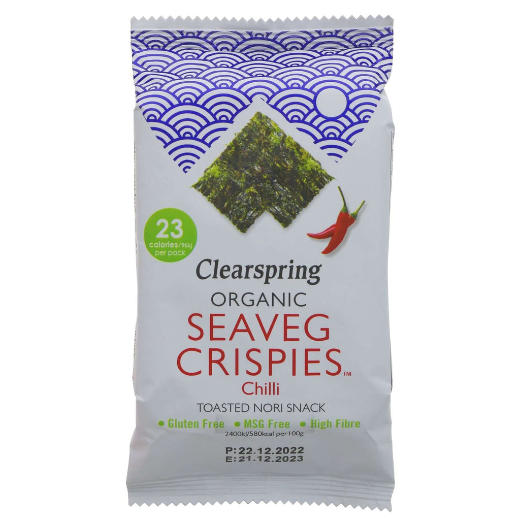 Clearspring | Seaveg Crispies - Chilli | 4g