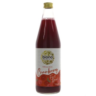 Biona | Cranberry Fruit Drink Organic | 750ML