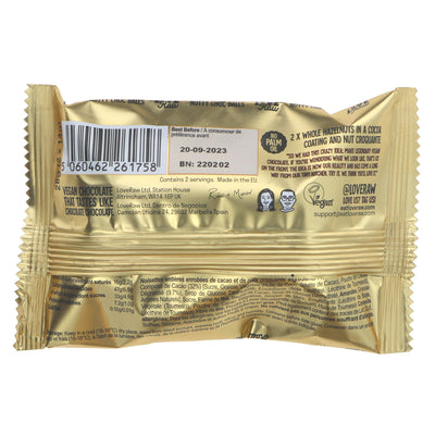 Indulge guilt-free with No Added Sugar, Vegan Nutty Choc Balls by Love Raw - perfect for munching.