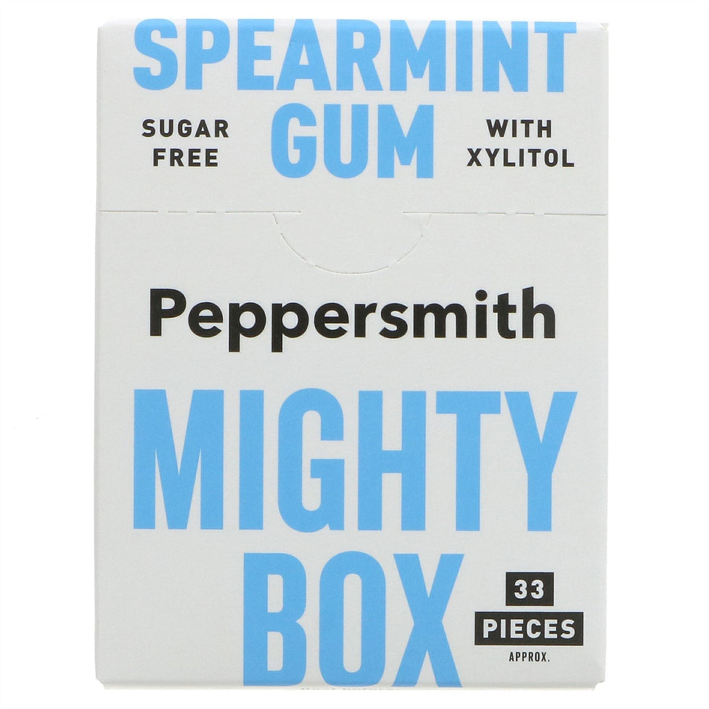 Peppersmith | Mighty Box Spearmint Gum | 50g