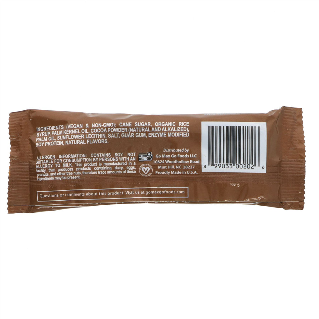 Vegan chocolate nougat bar with no added sugar. A delicious alternative to mainstream chocolate.