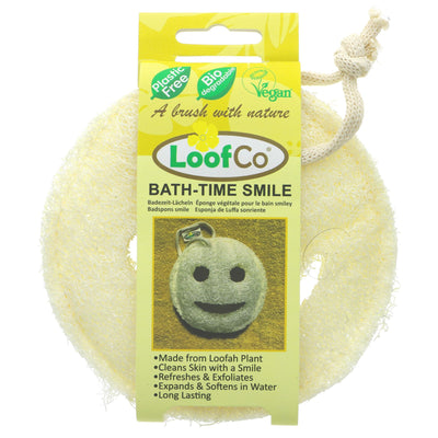 Loofah | Bath Time Loofah - Smile | SINGLE