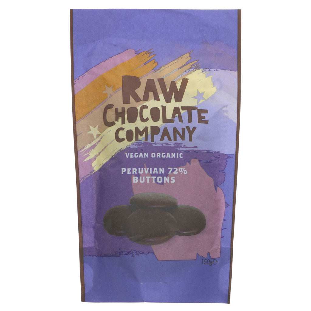Raw Chocolate Company | Peruvian 72% Buttons | 150g