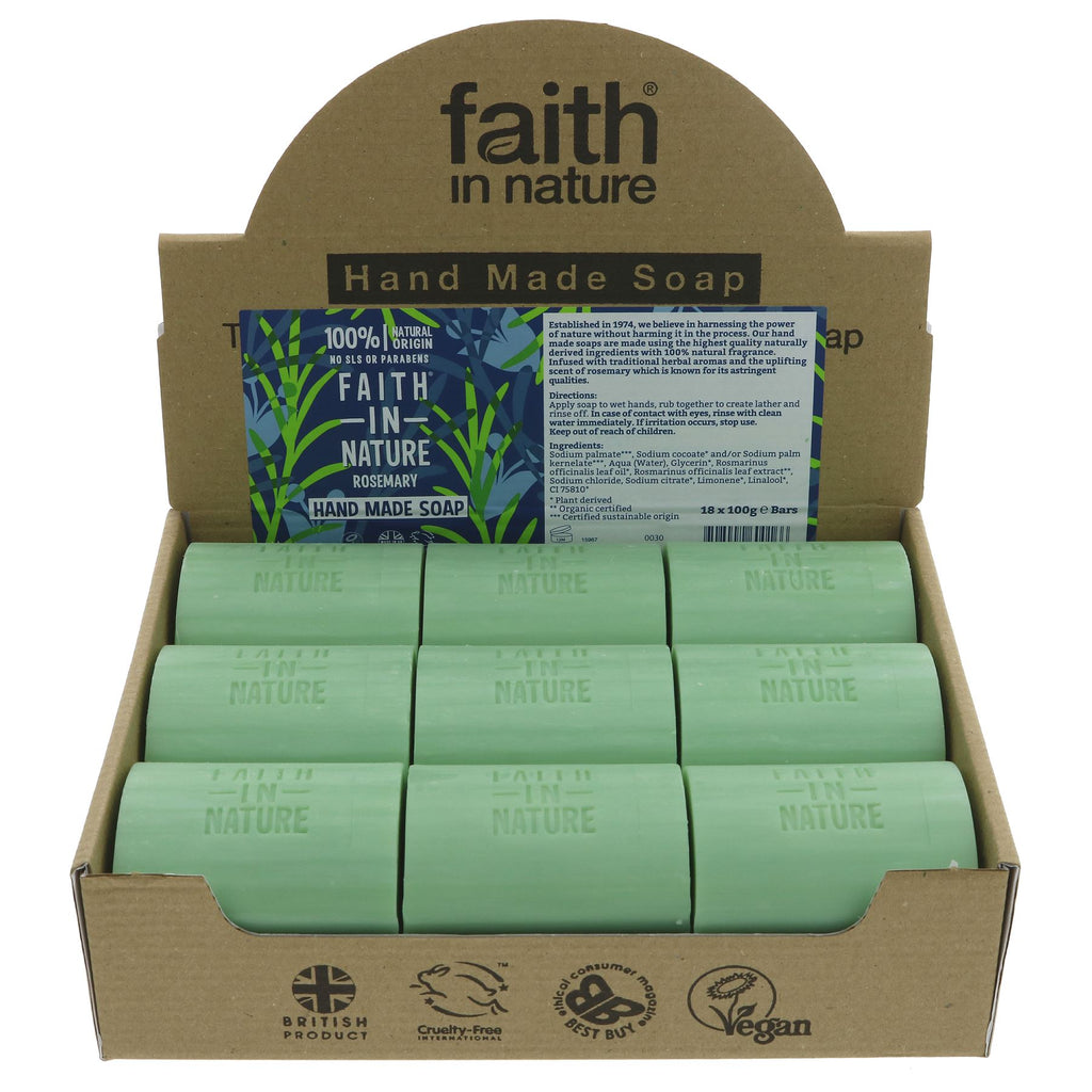 Faith In Nature | Loose Soap - Rosemary | 100g