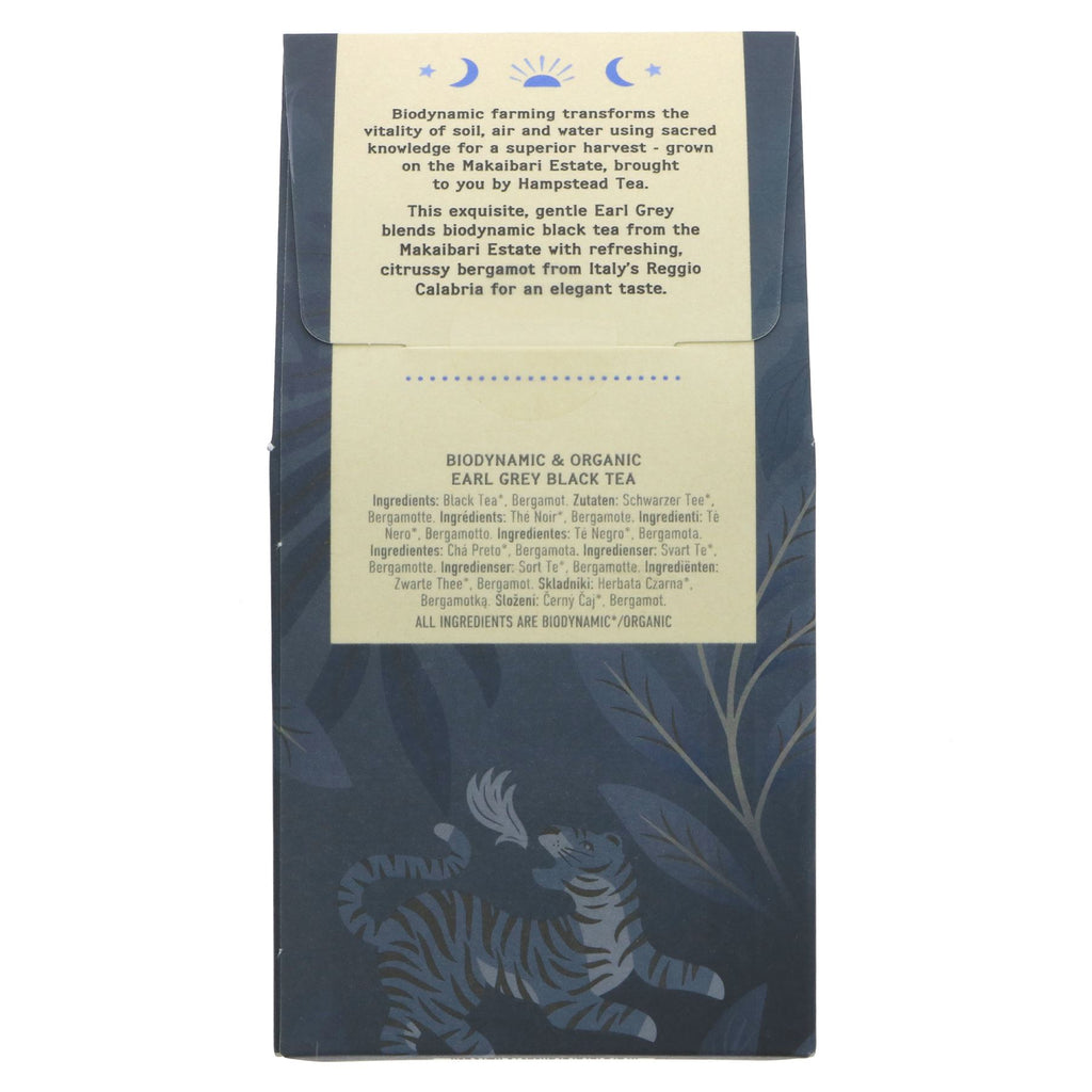 Organic Biodynamic Earl Grey Looseleaf Tea - 100g - Vegan