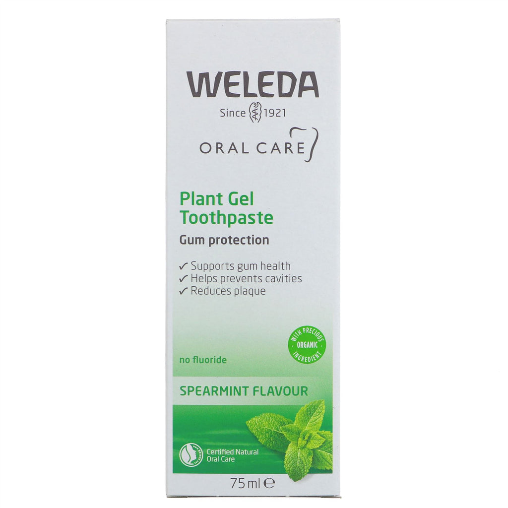 Weleda Toothpaste - Plant Gel | Vegan & gentle on enamel& gums | 75ml.