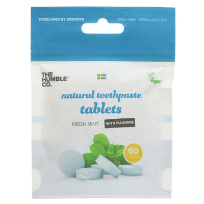 Humble | Fresh Mint Toothpaste Tabs + | 60