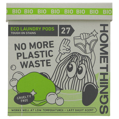Homethings | Laundry Pods Bio 27 Pack - 100% Biodegradable | 27 pods