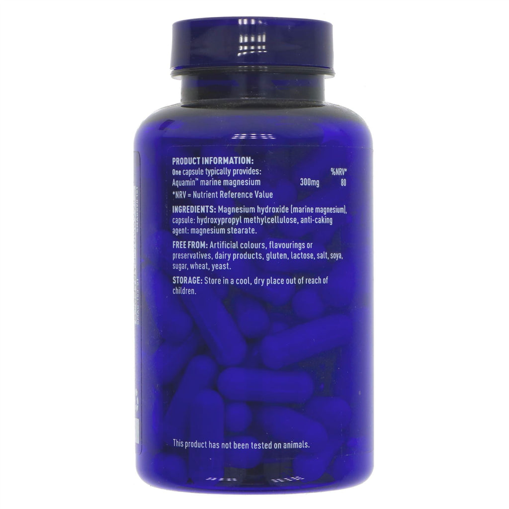 Boost energy, support heart health & improve nervous system function. Super Magnesium 300mg from Higher Nature - vegan & sourced from clean Irish waters with over 70 trace minerals.