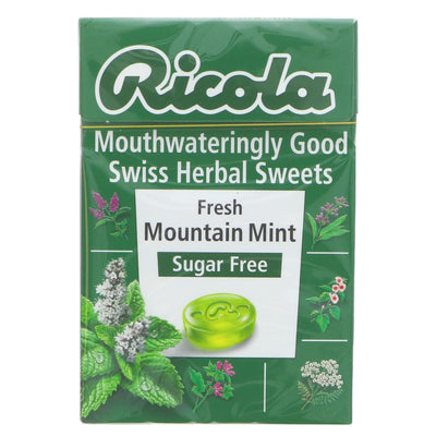 Ricola | Mountain Mint - Sugar Free - stevia sweetened | 45g