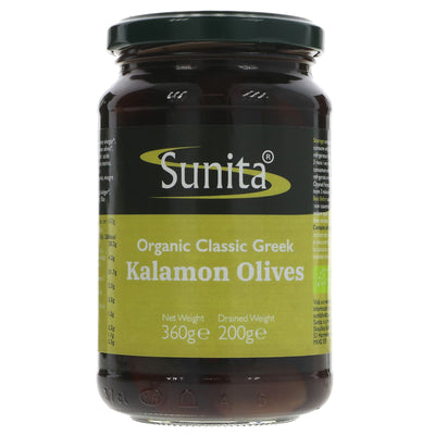 Sunita | Kalamon Olives - organic | 360g