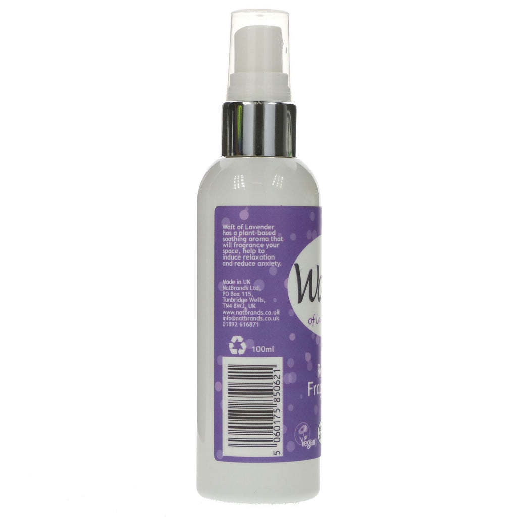 Natural lavender air freshener | 100ml | Reduce anxiety & enhance your space with this vegan, cruelty-free product | Made in the UK | Organic & recyclable