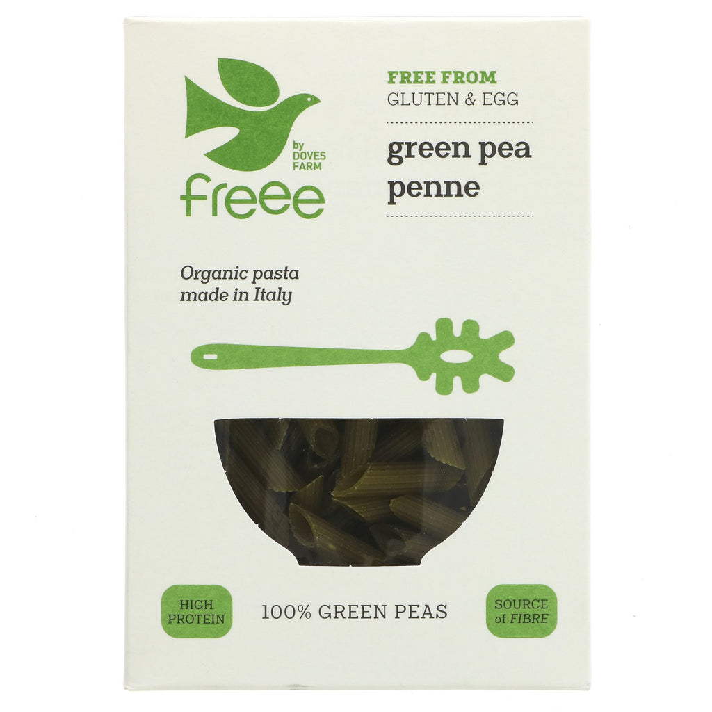 Doves Farm | Organic Green Pea Penne Pasta | 250g
