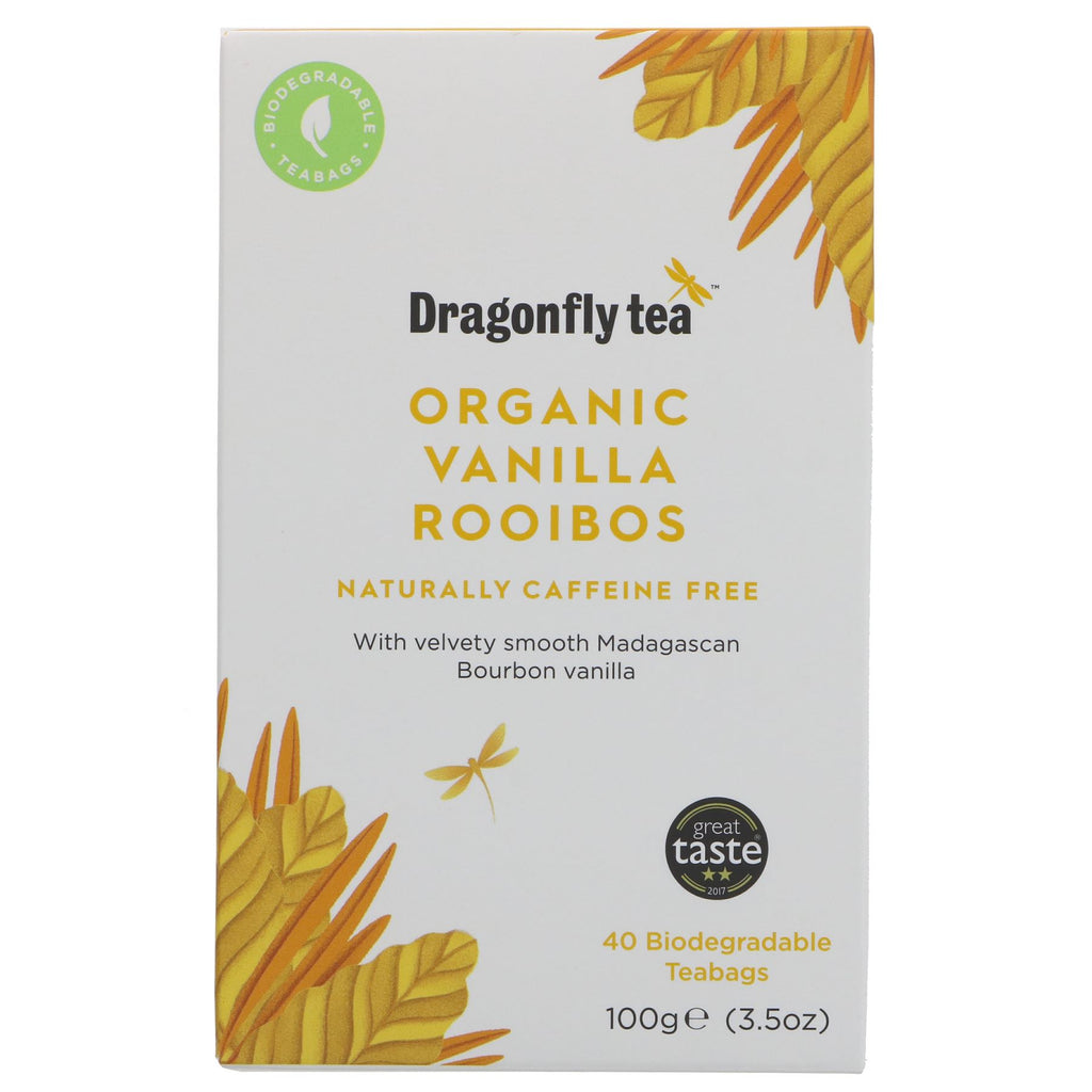 Dragonfly Tea | Rooibos Vanilla | 40 bags