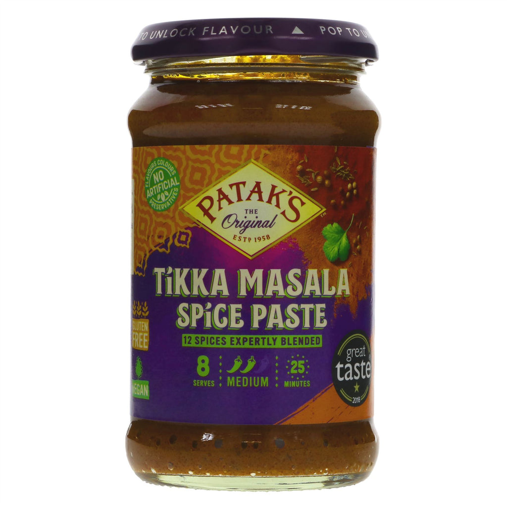 Pataks | Tikka Masala Curry Paste | 283G