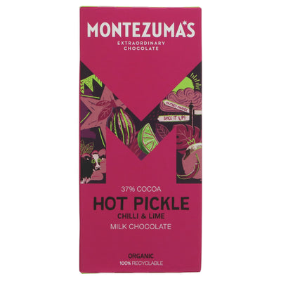 Montezuma's | Hot Pickle Milk Chocolate | 90G