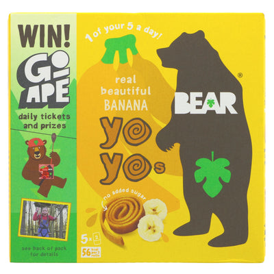 Bear | Yoyos - Banana Multipack | 5 x 20g