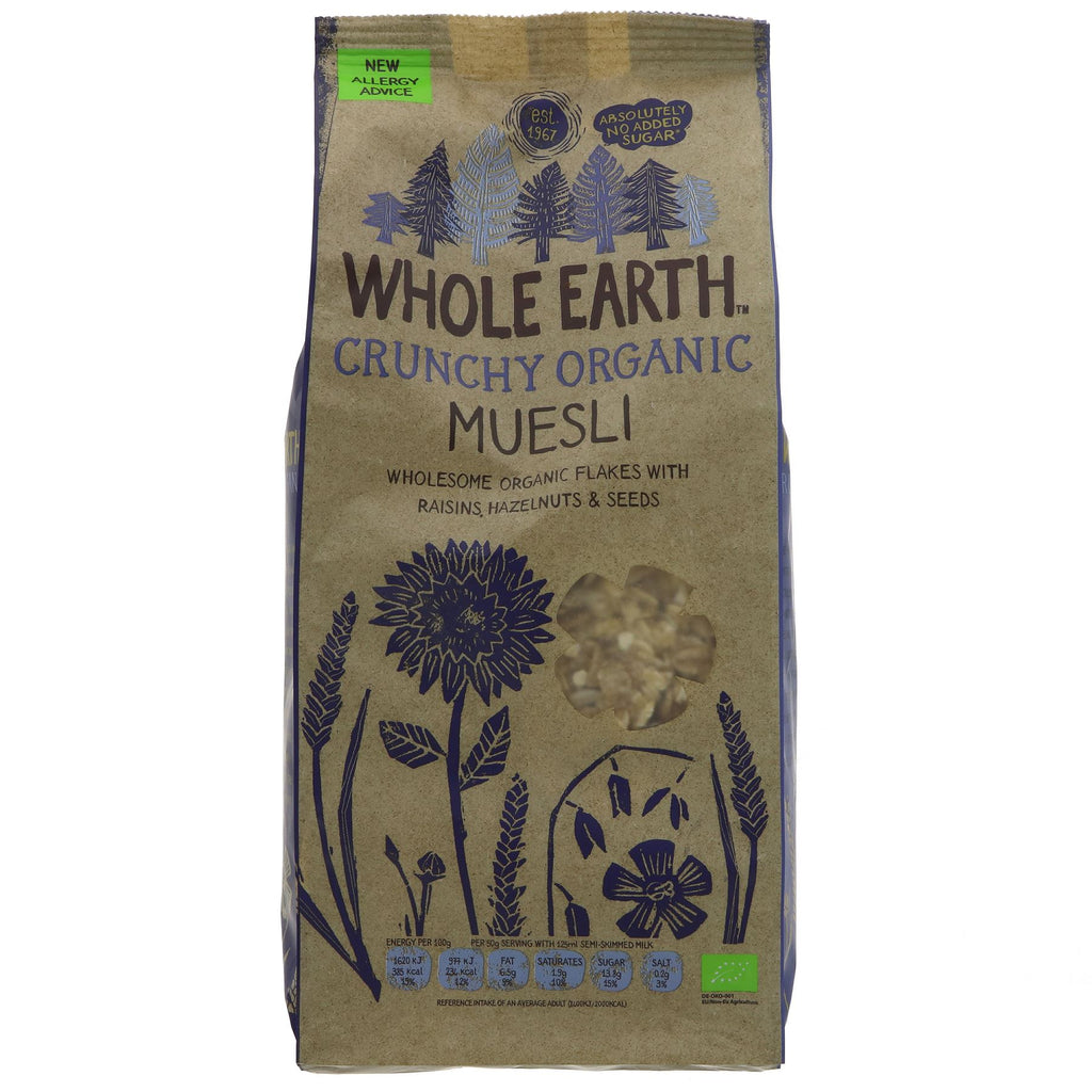 Whole Earth | Organic Muesli | 750G