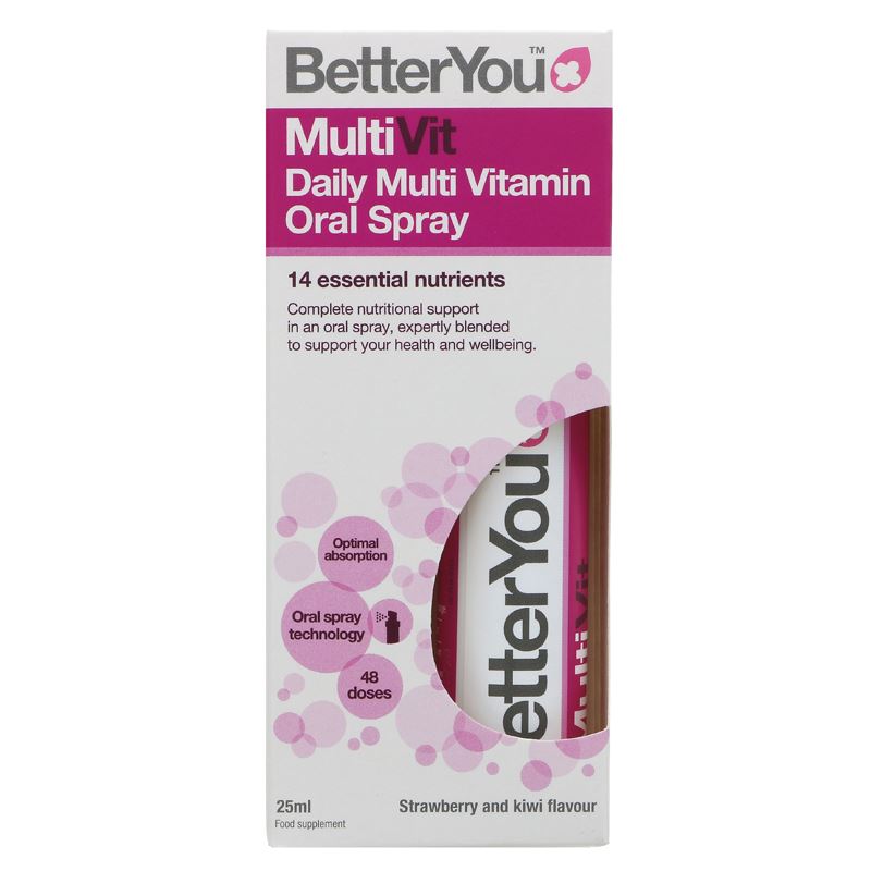 Better You | Multivit Multivitamin Spray - Oral Spray | 25ml