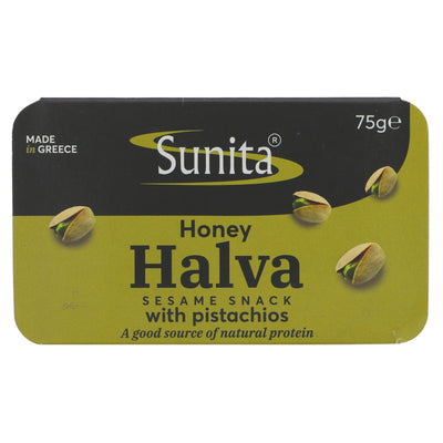 Sunita | Honey & Pistachio Halva | 75g