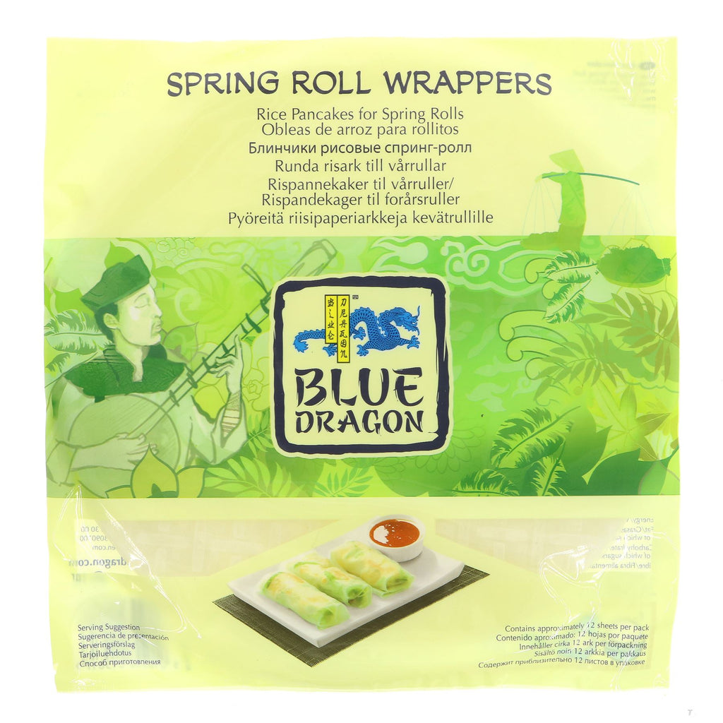 Blue Dragon | Springroll Wrappers | 134G